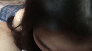 Singaporean Internet celebrity Janela blowjob first person view mouth cumshot