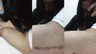My schoolgirl said she wanted to eat my cock