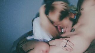 Singapore tattoo girl blowjob