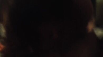 Girlfriend eats cock