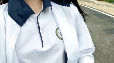 School uniform student girl school exposure