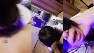 The girl was blindfolded and creampied. It was so comfortable.