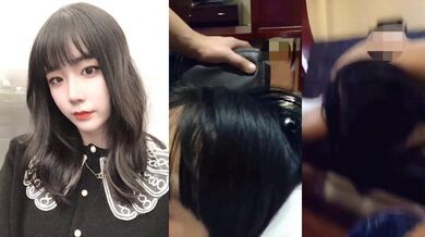 蘇州農業職業技術学院の学生イェ・ユティンが酔っ払ってディープスロートフェラチオをした