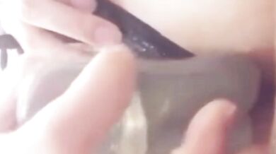 オナニー潮吹きクローズアップ