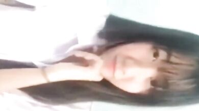 洗完澡穿衣服自拍