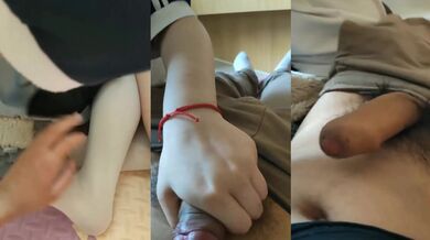 Couple's daily flirting