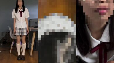 調教JK眼鏡母狗口交打炮中出