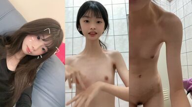 Poor breast big freshman bitch Ah He Yan