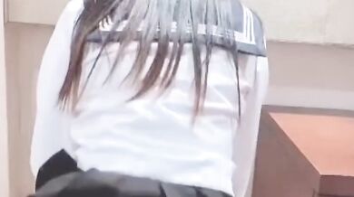 水手服粉色內衣白色內褲