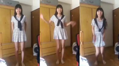 崇仁護專妹子含大肉棒(3)