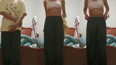 高中妹脫衣自拍38