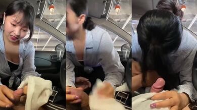 Very hard-working female salesperson provides special services