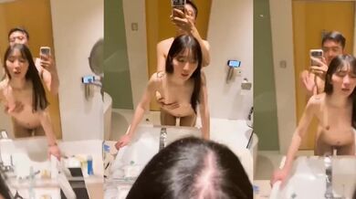 大學情侶酒店厠所做愛自拍