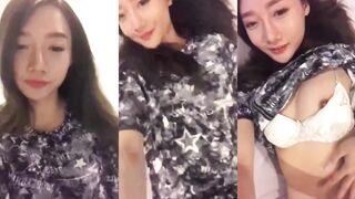 Pure college student masturbating