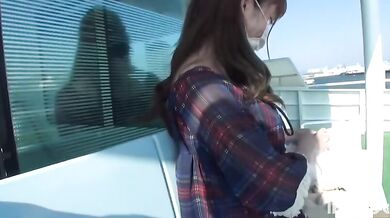 野外・露出・調教。スタイルGOODなギャル娘と・・2