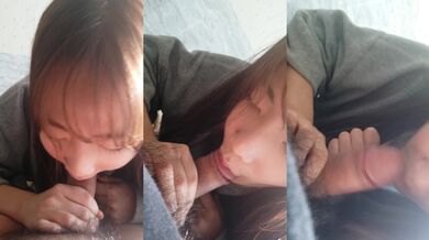 韓國妹子喜歡吃男友的鷄巴