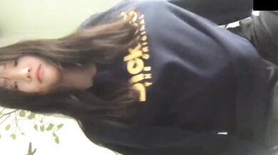 Junior high school student masturbates