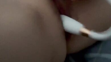 一線級美少女のバイブ挿入オナニー3