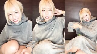 Japanese big tits young girl anal selfie