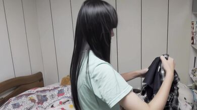 A large sum of money to date a long-legged, innocent and pure JK student girl born in the 2000s⭐Not much sexual experience, one shot to the end, face exposed, moaning sound, characteristic Mandarin dialogue