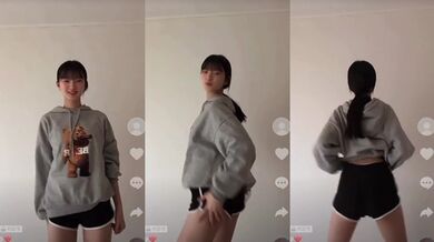 韓國小妹 由跳熱舞到裸舞