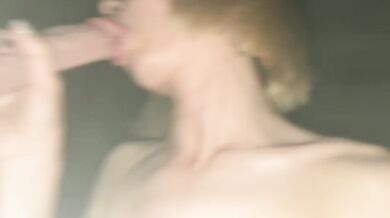 貧乳ショートヘアーガールが馬に乗ってフェラチオ2