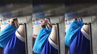 Malaysian Sarawak slut is fucked from behind