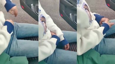 車上給錢無套打炮外射