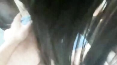 The most kinky New Year brother and sister incest❤️Driving my sister to the factory gate and having sex in the car, I was afraid of being discovered and kept looking outside to see if anyone was passing by