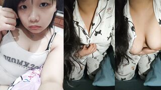 Big tits and chubby slut in the dormitory