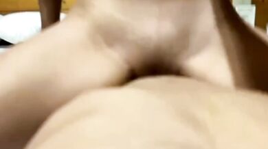 Flat-Chested Sister's Hotel Riding Squirting Sensation