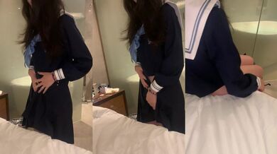 Shy Student Takes It All Off for a Hookup