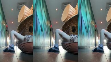 上班休息時間水晶棒自慰