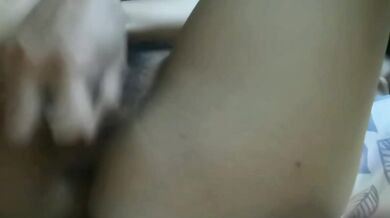 Sister's Full Nude Crystal Dildo Thrusting and Squirting