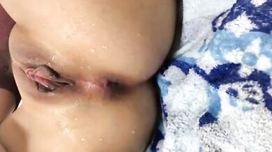 Towels Can't Keep Up with This Squirting Masturbation