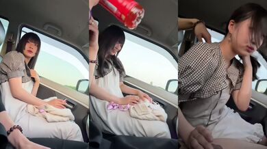 After-Party in the Car with an Adorably Cute Girl