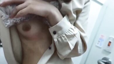 Japanese Schoolgirl's Classmate Returns Home