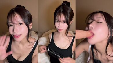 Gái xinh ngực khủng tự sướng với đồ chơi