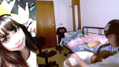 Bạn gái phản cảm La Hiểu Quân (Crystal Lo) video thân mật tại nhà bị rò rỉ 2 - chủ động quỳ xuống quan hệ bằng miệng