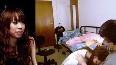 Bạn gái phản cảm La Hiểu Quân (Crystal Lo) video thân mật tại nhà bị rò rỉ 2 - chủ động quỳ xuống quan hệ bằng miệng