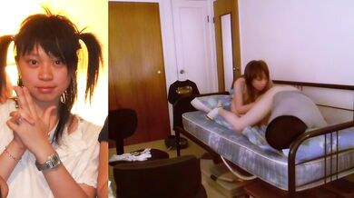 Bạn gái phản cảm La Hiểu Quân (Crystal Lo) video thân mật tại nhà bị rò rỉ 7 - Biểu cảm thăng hoa khi liếm hậu môn bạn trai