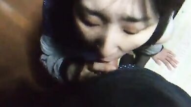 Gentle Wife Takes It in the Mouth