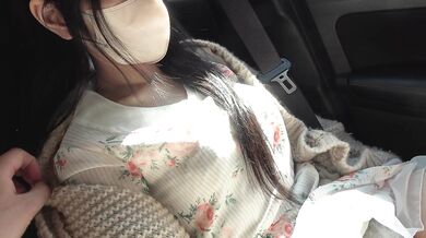 Naughty Car Ride with My Beautiful Classmate: Groping Her Panties and Squeezing Her Gorgeous Breasts [Upskirt, Cleavage, Reverse Angle]