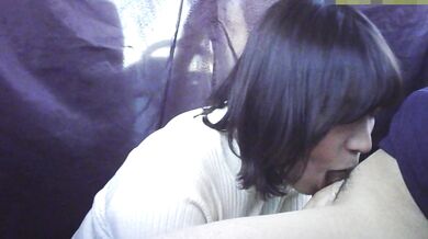 Female Sales Rep's Car Blowjob