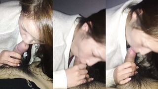 Shooting a Slutty Blowjob
