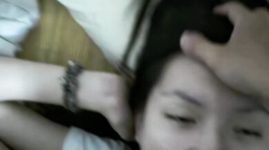 台灣經典AI修復 在學妹小嘴射精