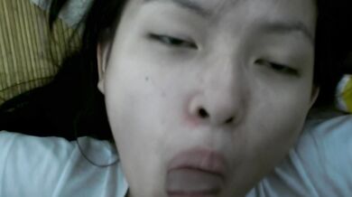 台灣經典AI修復 在學妹小嘴射精