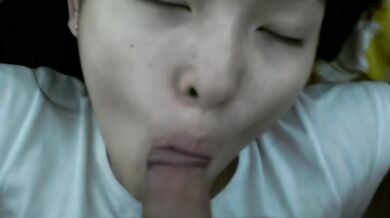 台灣經典AI修復 在學妹小嘴射精