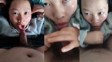 Young woman Wang Jiaxue had an affair and swallowed cum