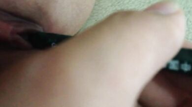 Pencil deep into the tender hole